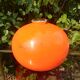 Ice bucket shape orange ball advertising "solonia" vintage 70s