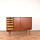 Mid-Century Teak Highboard Model 13 by Gunni Omann for Omann Jun, 1960s