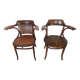 2 fauteuils Thonet, vintage