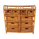 Commode en osier