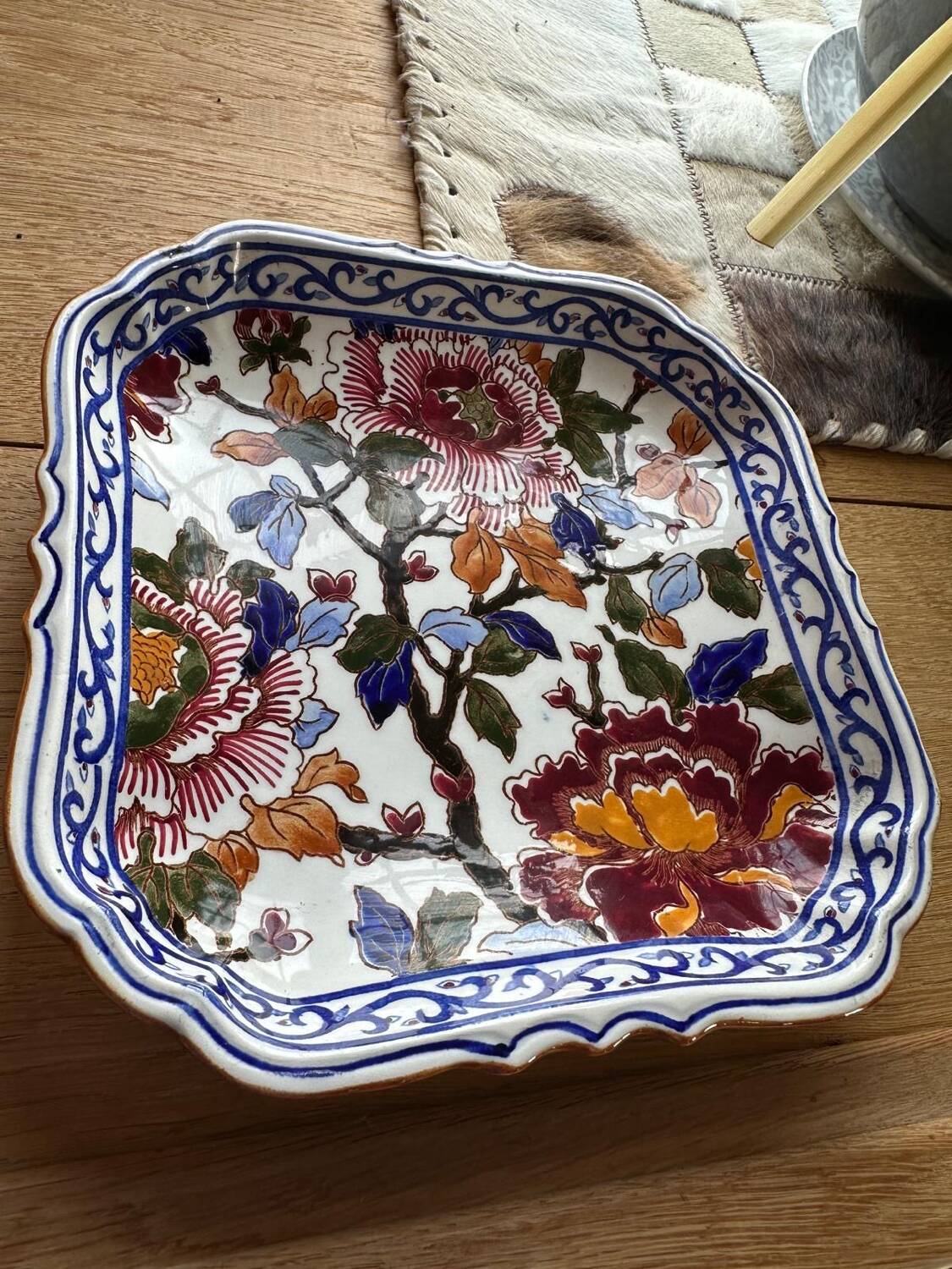Gien earthenware bowl