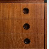 Commode d'Aksel Kjersgaard en teck années 1960