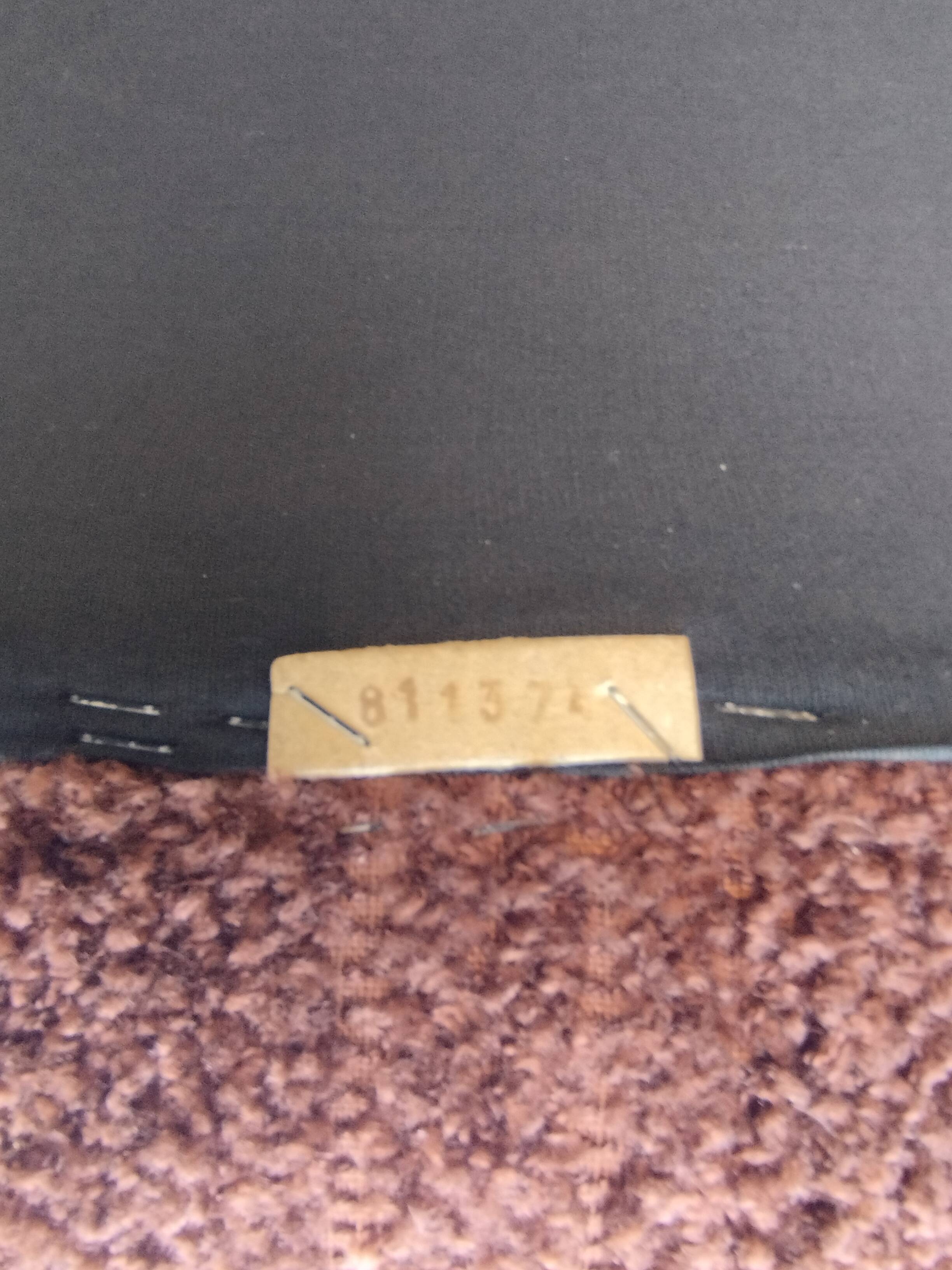 Vintage chocolate armchair 1