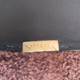 Chauffeuse vintage chocolat 1