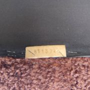 Vintage chocolate armchair 1