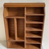 Mid-century wooden wall shelf