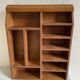 Mid-century wooden wall shelf