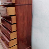 Semainier Louis Philippe mahogany