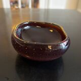 red and yellow Murano pocket vase