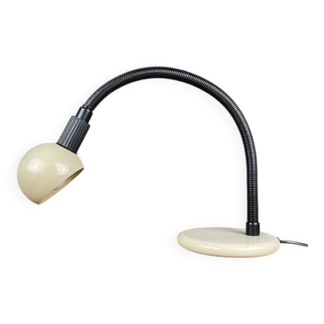 Beige vintage desk lamp, Italy, 1980s