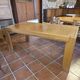 Table extensible en orme de la maison Regain des années 70