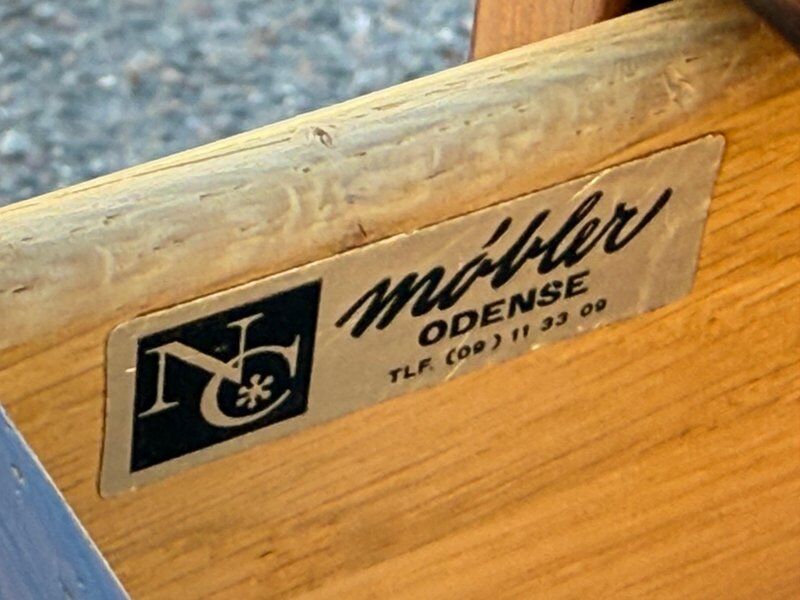 Modernist Danish chest of drawers attributed to Arne Vodder for NC Mobler, Denmark, 1960s