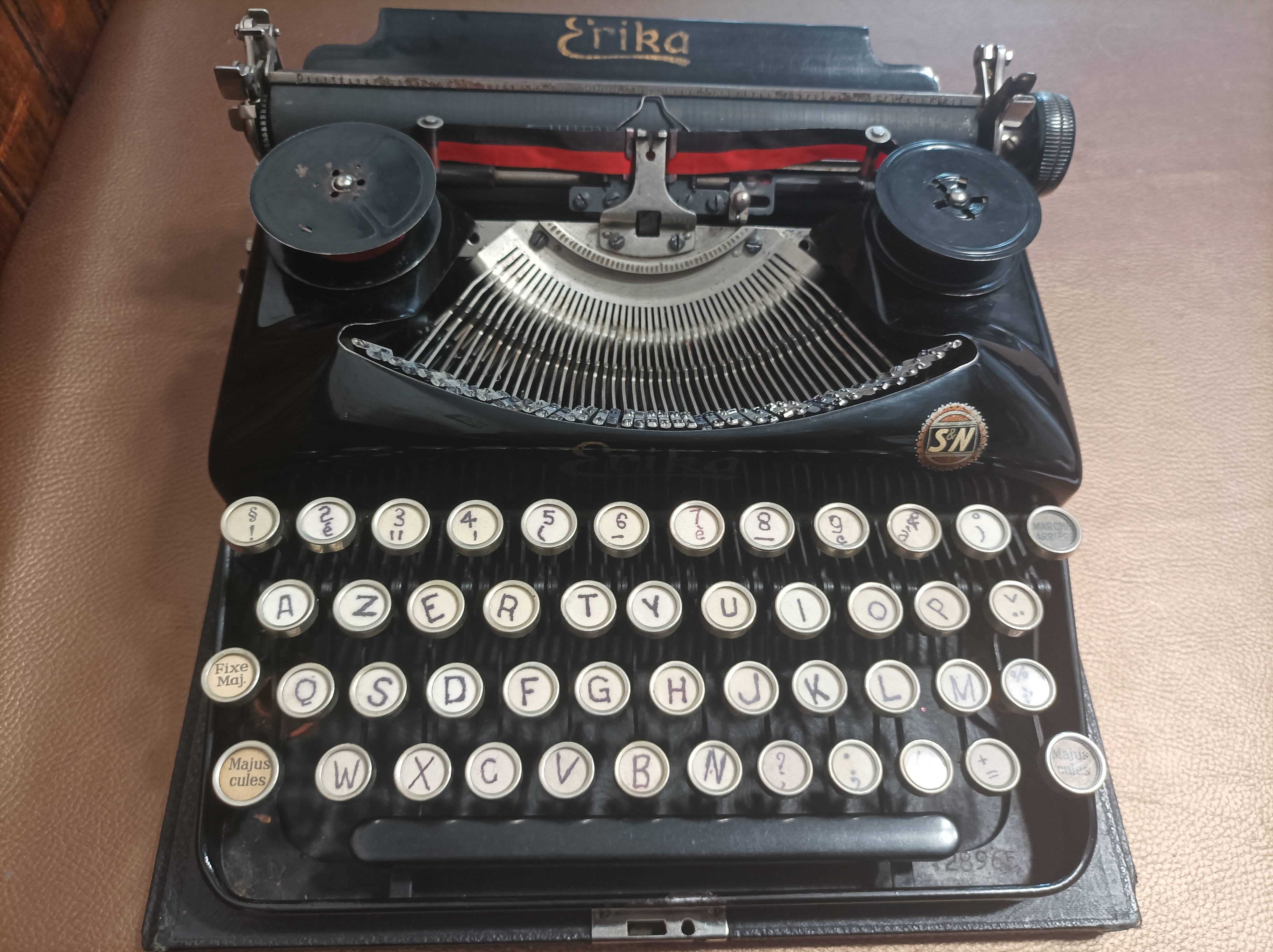Typewriter “Naumann Erika S&N 1930s