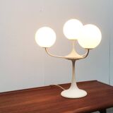 Table lamp in glass and metal by E.R. Nele for Temde, 1960s