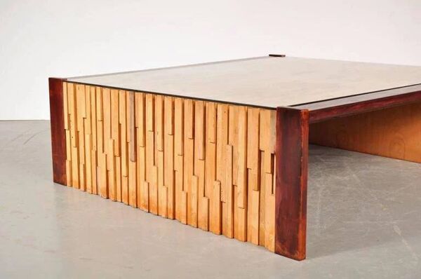 Table basse en grande édition des années 1960 par Percival Lafer, Brésil