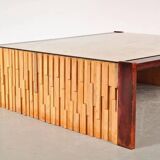 1960s large edition coffee table by Percival Lafer, Brazil