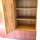 Vintage Scandinavian teak wardrobe from the 60s and 70s