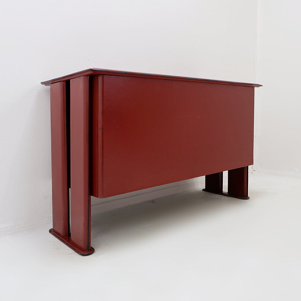 Leather buffet by De Couro from Brazil - 1980s