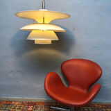Iconic vintage large P. Henningsen PH6 1/2 - 6 Charlottenborg chandelier