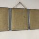 Barber triptych mirror 28x69cm vintage 1960