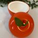 Orange apple ice bucket