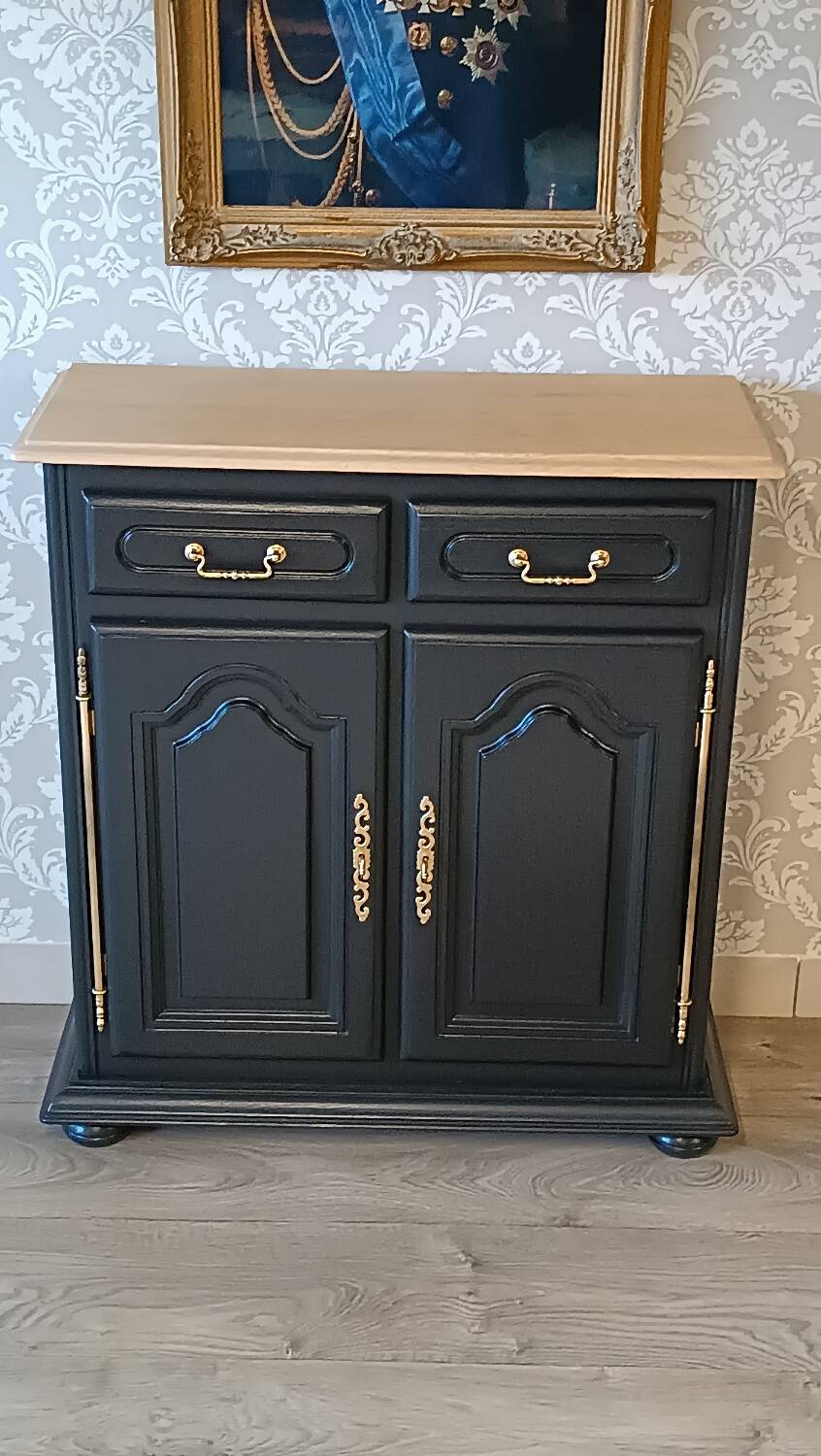 Parisian buffet in solid oak