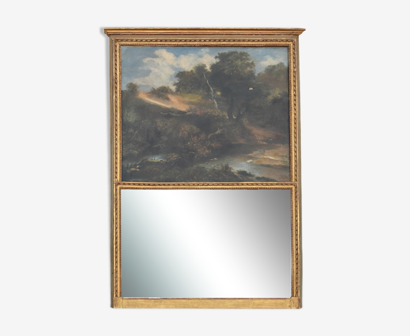 Trumeau à décor d'une peinture