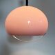 Mid-century purple plastic hanging lamp Harvey Guzzini for Meblo, 1970s