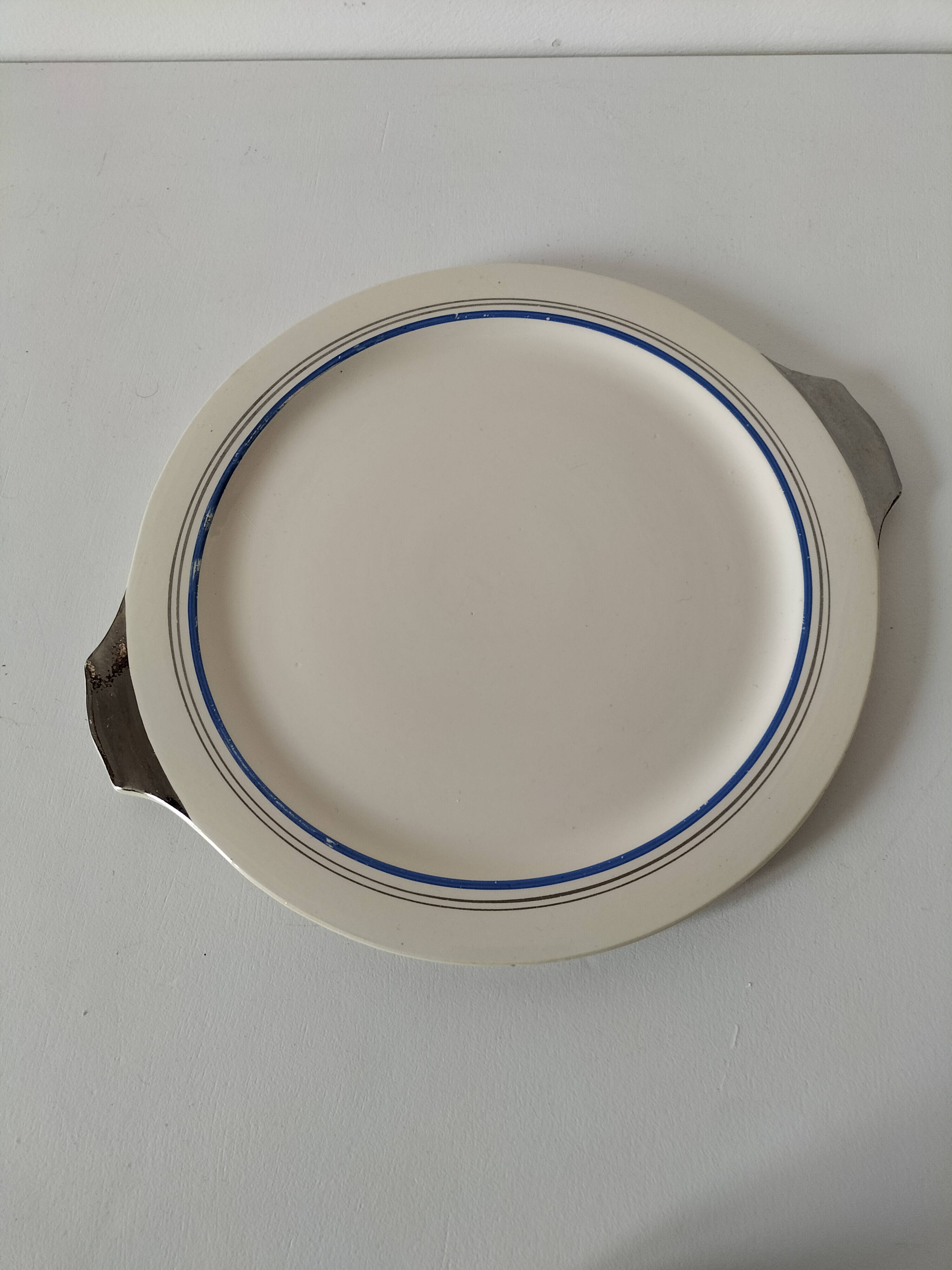 Small Boch La Louvière Art Deco dish