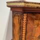 Austrian Louis XVI Commode in Walnut Veneer with Inlays and Gold Plate, 1790s