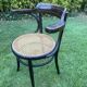 Viennese curved wood armchair FISCHEL circa 1920
