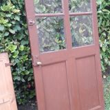 Porte vitrée H186,5xL98,5 de communication moulurée