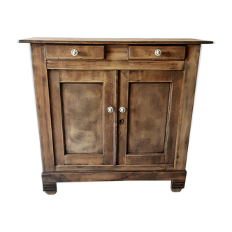 Parisian buffet in patinated wood