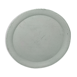 Perforated sheet metal tray by Mathieu Mategot