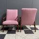 Pink Boucle Jiri Jiroutek chairs 1960s