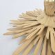 Giant sunburst wall lamp