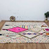 Azilal Berber rug in handmade wool 290 X 200 CM