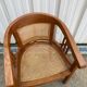 Fauteuil colonial canage