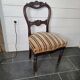 Louis Philippe style mahogany chair
