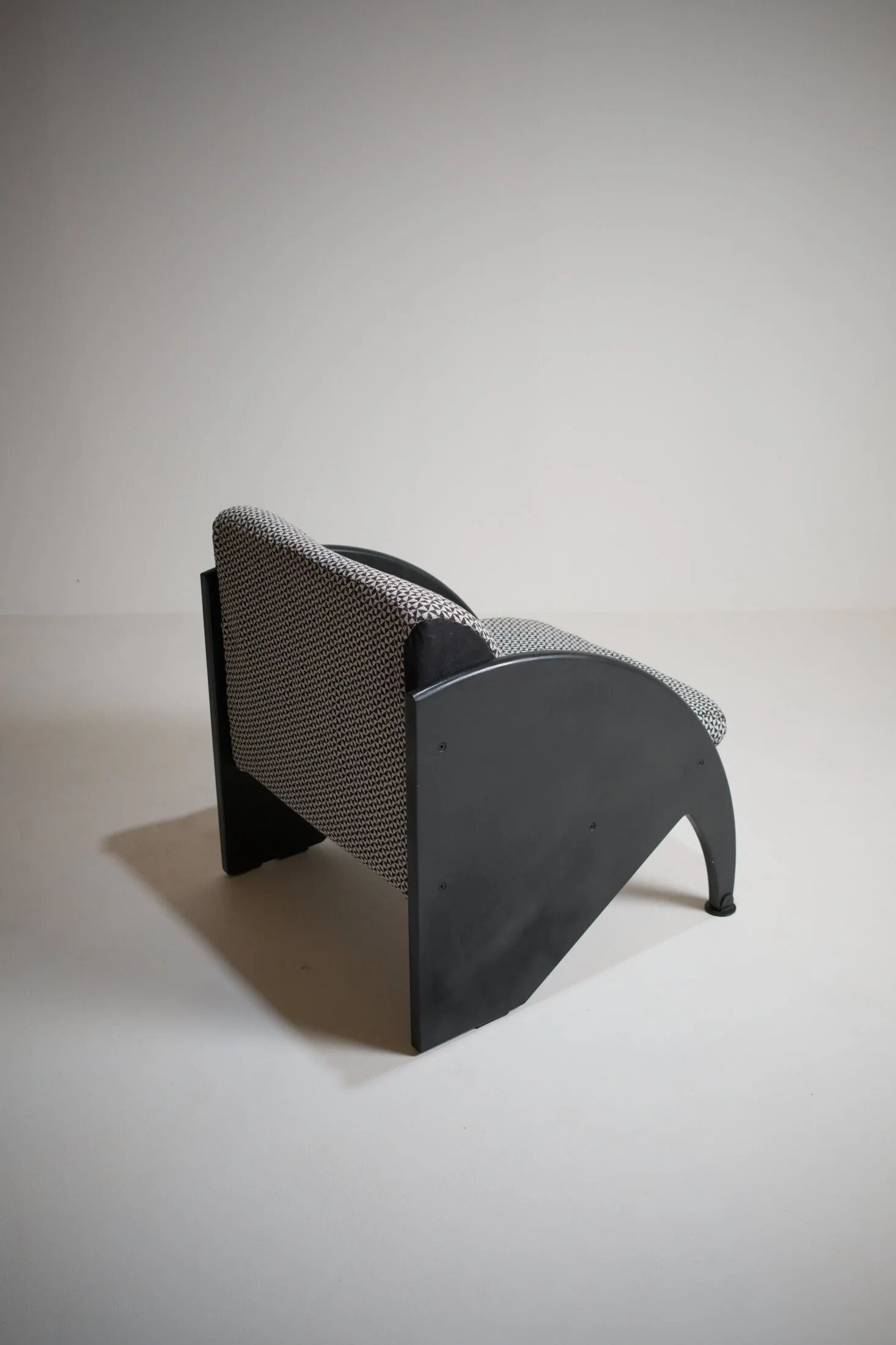 Fauteuil postmoderne, années 80