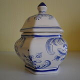 Hexagonal candy in earthenware 1970