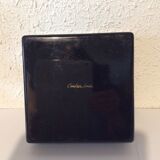 Vintage black lace-up box