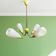 Mid Centiry Modern dining chandelier with 4 lights