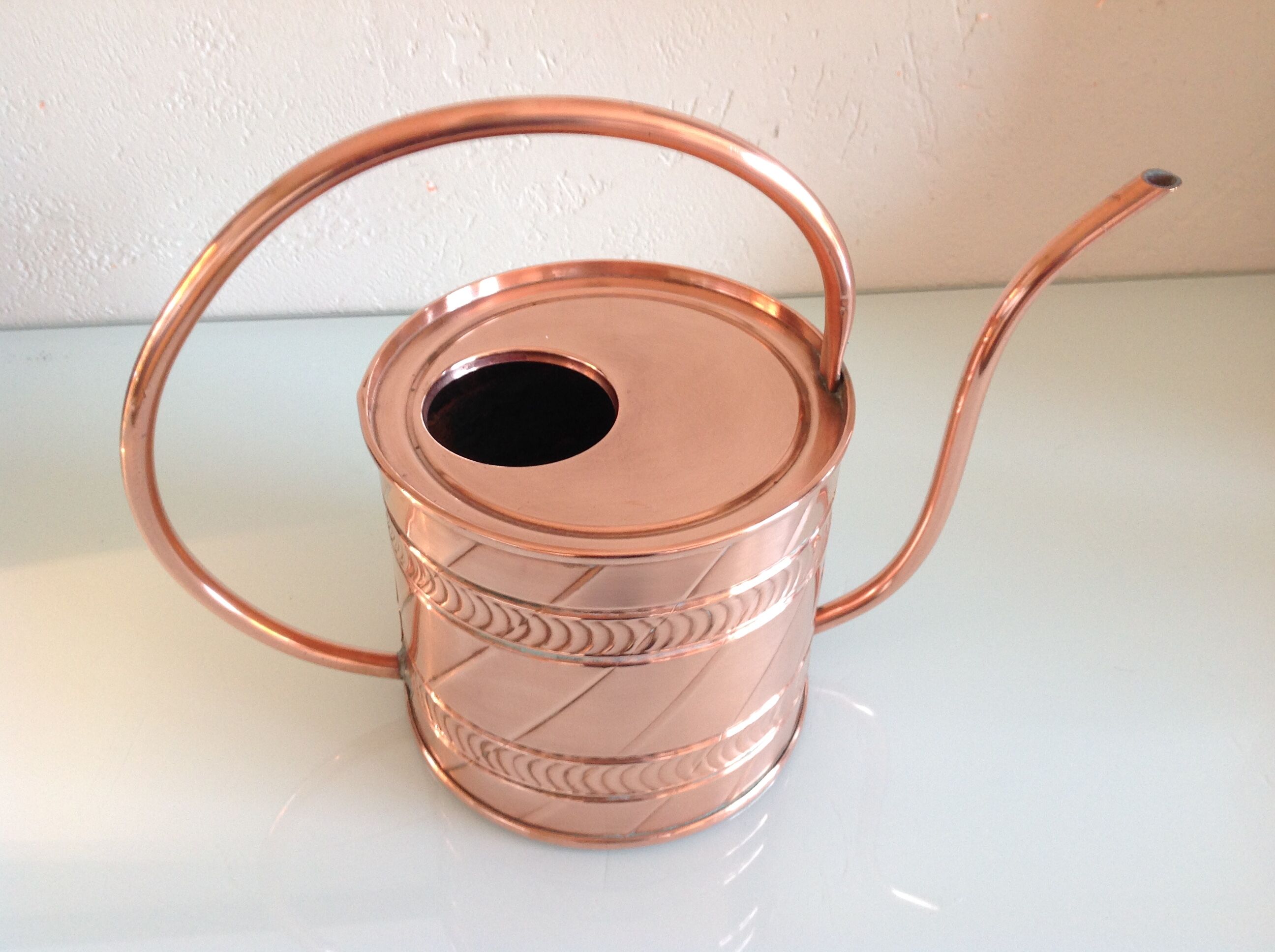 Vintage copper watering can 60s/70s