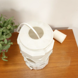 Vintage glass pendant lamp