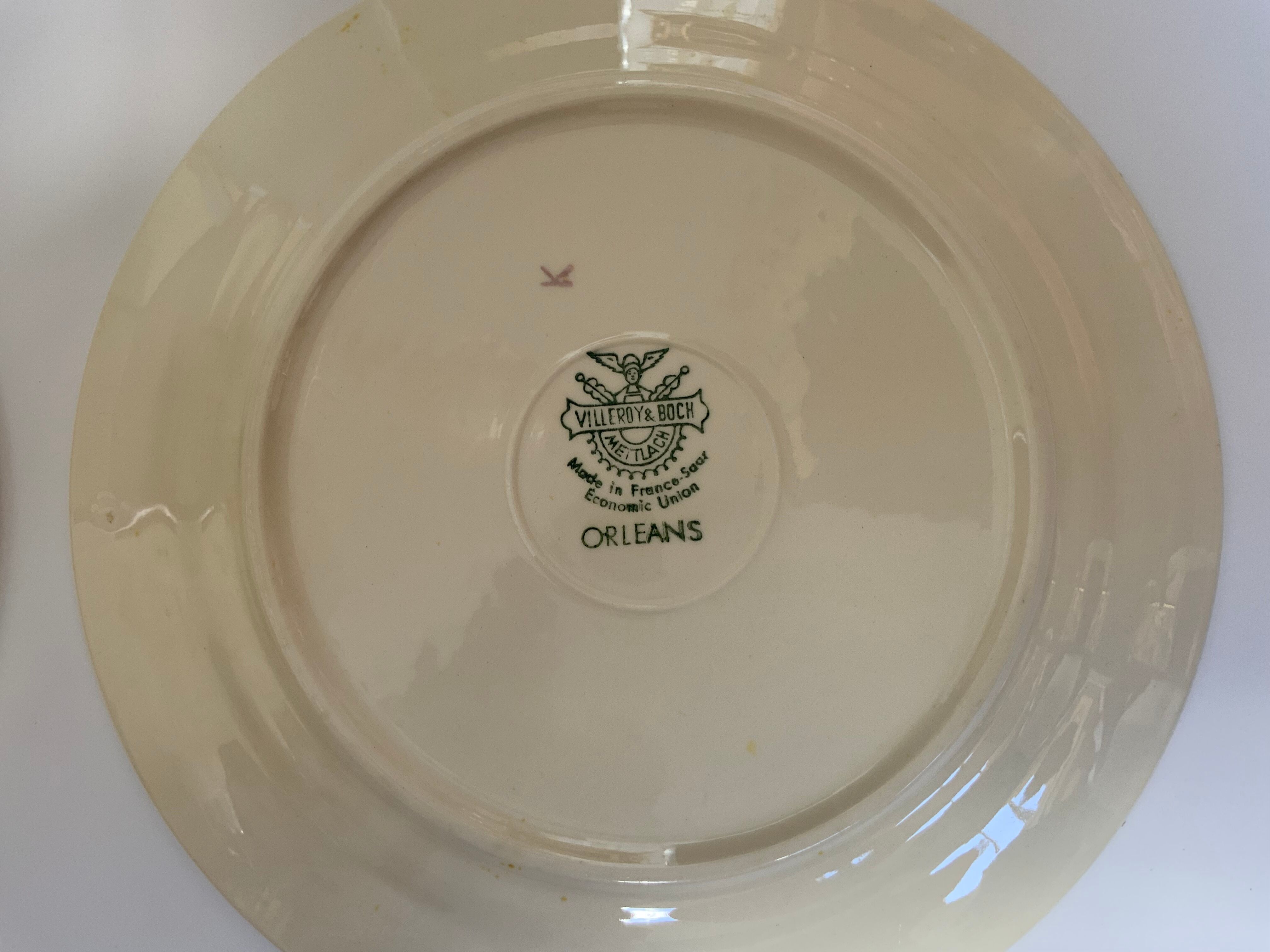 Vintage Villeroy & Boch plates