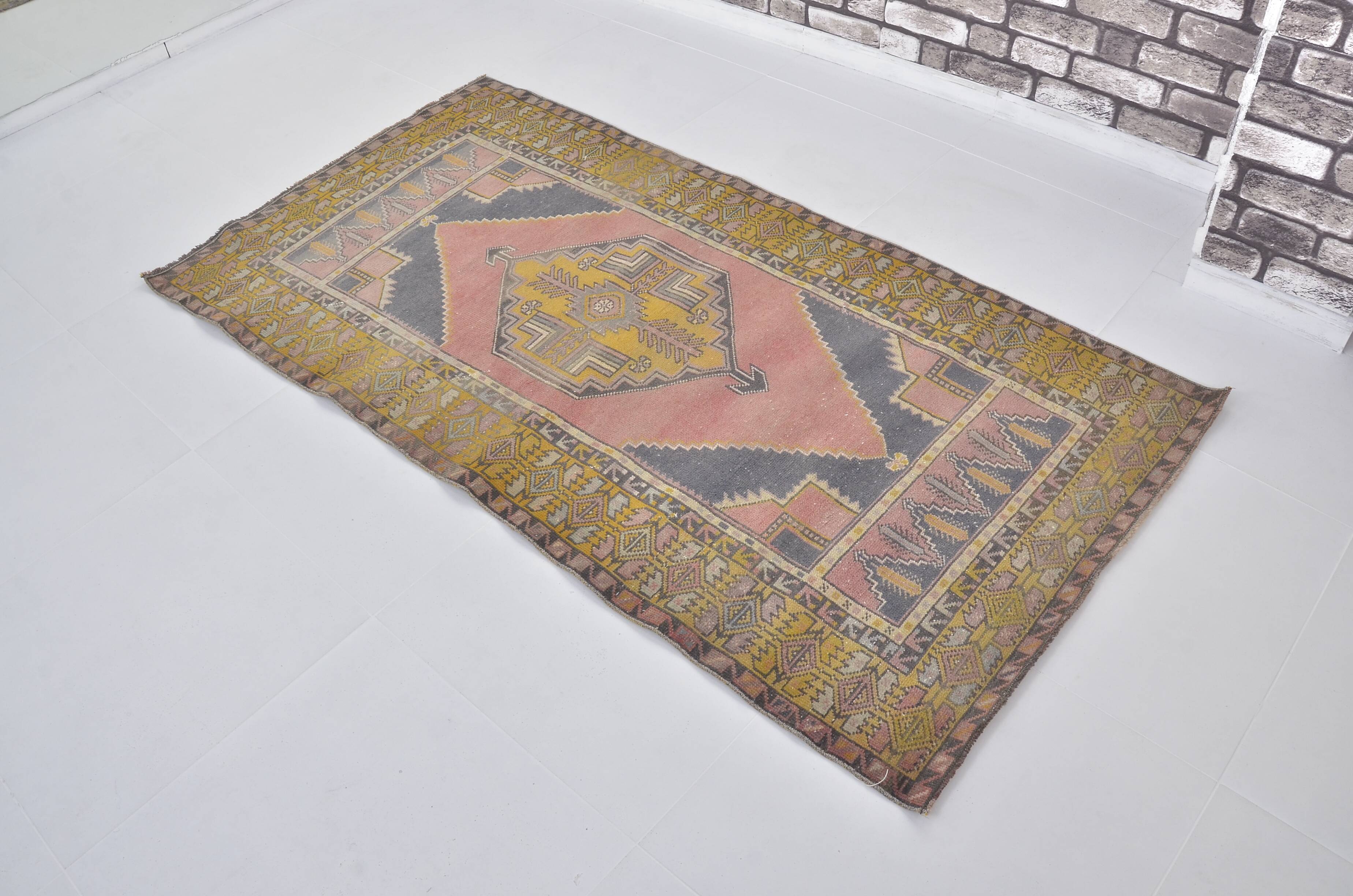 Red & Orange Turkish Vintage Rug sku 2484