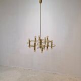Mid Century Chandelier Designed by  Sciolari, 1970's