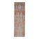 1970s Turkish Oushak Handmade Wool Cotton Orange Runner Rug 81x265