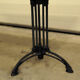 Table wood and cast iron